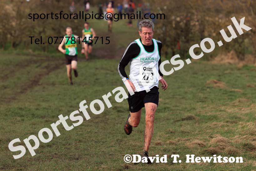 Mens 35 to 64, 2024 NEMAA Cross Country Champs., Wallsend. Photo: David T. Hewitson/Sports for All Pics